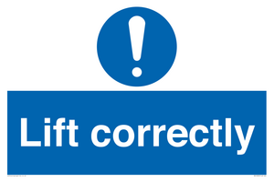 MV12329: Lift correctly sign