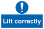 MV12329: Lift correctly sign