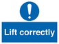 MV12329: Lift correctly sign