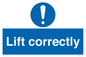 MV12329: Lift correctly sign
