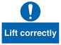 MV12329: Lift correctly sign
