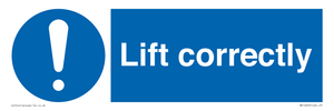 MV12329: Lift correctly sign