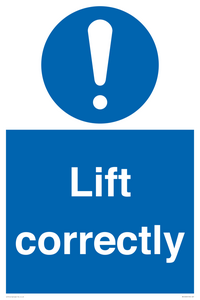 MV12329: Lift correctly sign