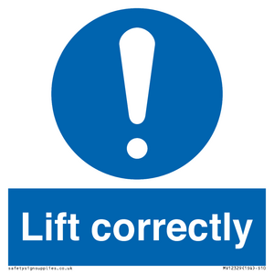 MV12329: Lift correctly sign