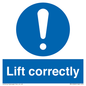 MV12329: Lift correctly sign