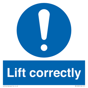 MV12329: Lift correctly sign