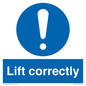MV12329: Lift correctly sign