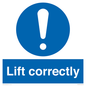 MV12329: Lift correctly sign