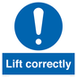 MV12329: Lift correctly sign