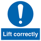 MV12329: Lift correctly sign