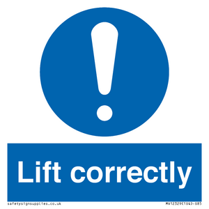MV12329: Lift correctly sign