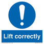 MV12329: Lift correctly sign