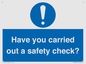 MV12386: Have you carried out a safety check?