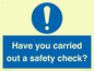 MV12386: Have you carried out a safety check?