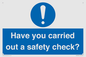 MV12386: Have you carried out a safety check?