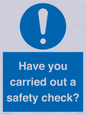 MV12386: Have you carried out a safety check?