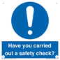 MV12386: Have you carried out a safety check?