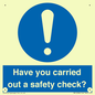 MV12386: Have you carried out a safety check?