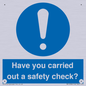 MV12386: Have you carried out a safety check?