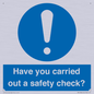 MV12386: Have you carried out a safety check?
