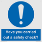MV12386: Have you carried out a safety check?
