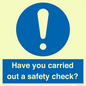 MV12386: Have you carried out a safety check?