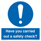 MV12386: Have you carried out a safety check?