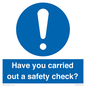 MV12386: Have you carried out a safety check?