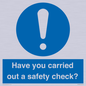 MV12386: Have you carried out a safety check?