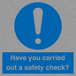 MV12386: Have you carried out a safety check?