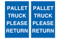 MV12420: PALLET TRUCK  PLEASE RETURN