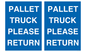 MV12420: PALLET TRUCK  PLEASE RETURN