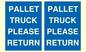 MV12420: PALLET TRUCK  PLEASE RETURN