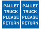 MV12420: PALLET TRUCK  PLEASE RETURN