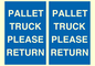MV12420: PALLET TRUCK  PLEASE RETURN