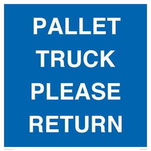 MV12420: PALLET TRUCK  PLEASE RETURN