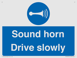 MV12437: Sound horn Drive slowly