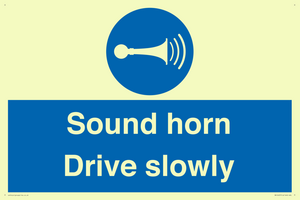 MV12437: Sound horn Drive slowly
