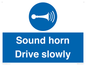 MV12437: Sound horn Drive slowly