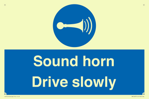 MV12437: Sound horn Drive slowly