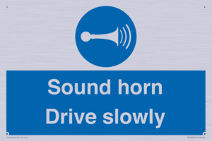 MV12437: Sound horn Drive slowly