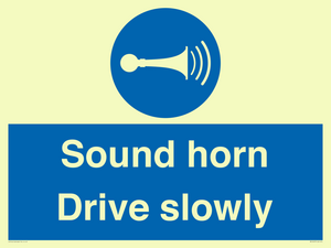 MV12437: Sound horn Drive slowly