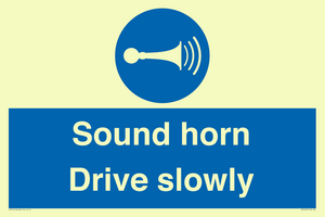 MV12437: Sound horn Drive slowly