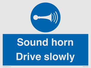 MV12437: Sound horn Drive slowly