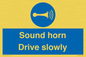 MV12437: Sound horn Drive slowly