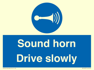 MV12437: Sound horn Drive slowly