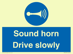 MV12437: Sound horn Drive slowly
