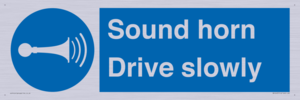 MV12437: Sound horn Drive slowly