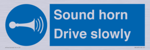 MV12437: Sound horn Drive slowly