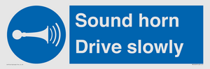 MV12437: Sound horn Drive slowly
